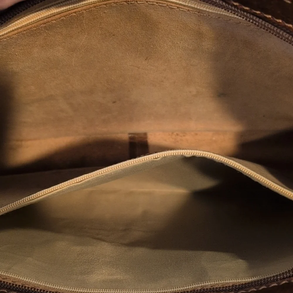 The Bridge - Brown Leather Briefcase Good Used Condition - Picture 12 of 13